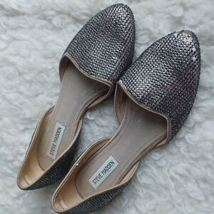 Steve Madden  rhinstone  flats